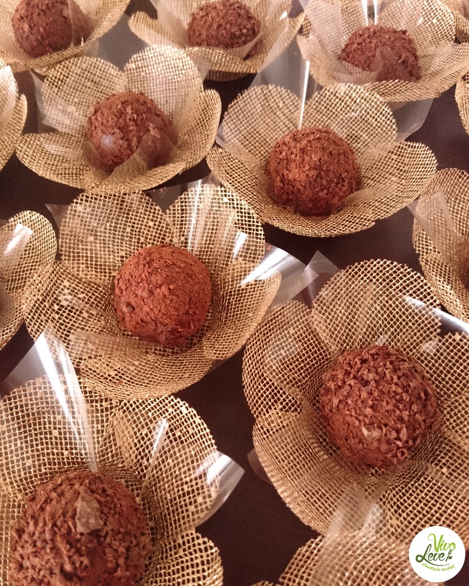 brigadeiro com biomassa
