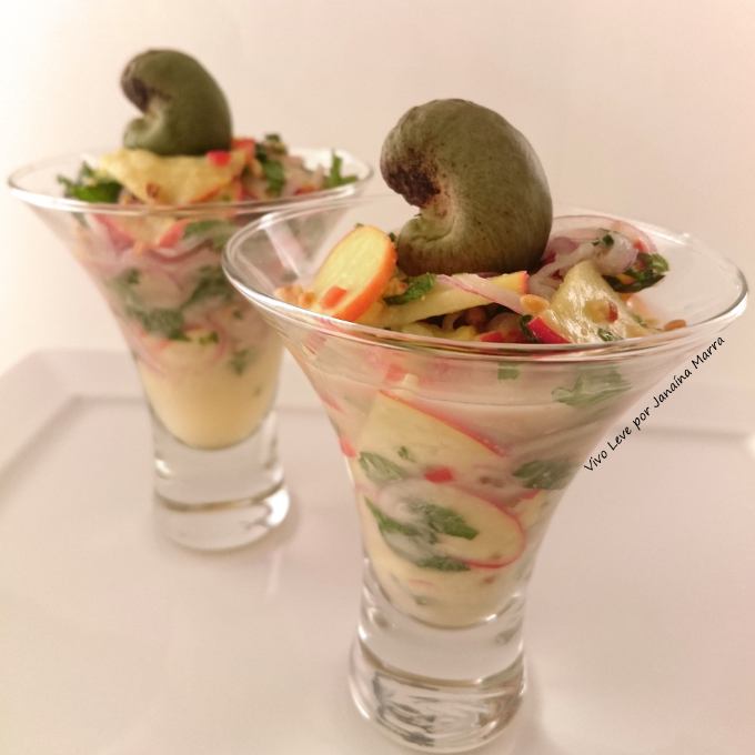 ceviche de caju