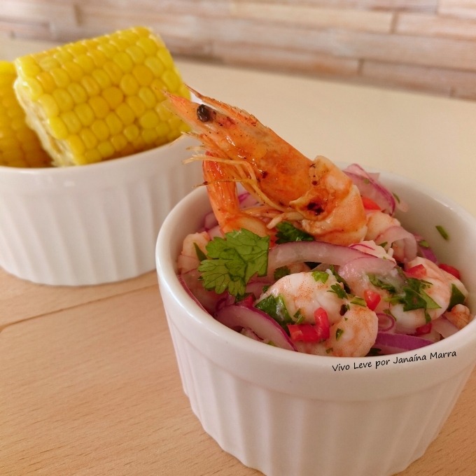 ceviche de camarao