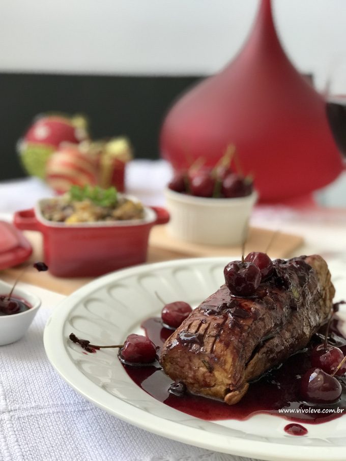 filezinho de porco ceia de natal low carb