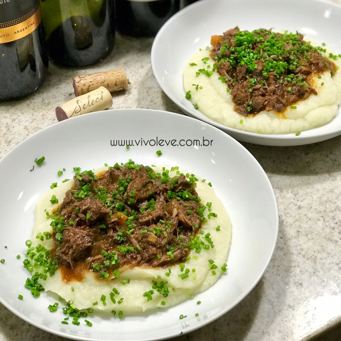 ragu de ossobuco com funghi porcini vivo leve