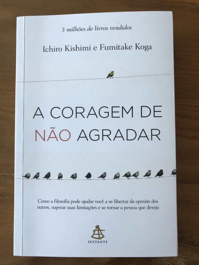 livro de desenvolvimento pessoal recomendado por vivo leve a coragem de nao agradar